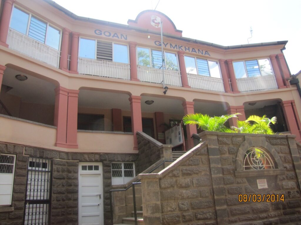 Goan Gymkhana Club on Ngara Road which is the venue of Nairobi Chess Club.